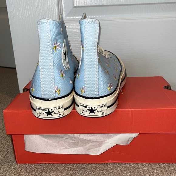 Converse | Shoes | Newneverworn Converse Chuck 7 Hi Floral Embroidered